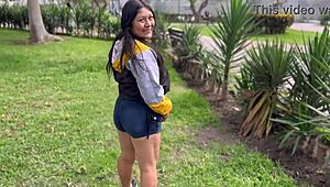 Linda Chata Peruana Fucked Raw in My House After Street Chat