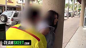 Case No 8003324: Perky Pierced Nipples Ripped Clothes Punished Hard