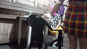 Stepmom tempts stepson into surprising homemade action