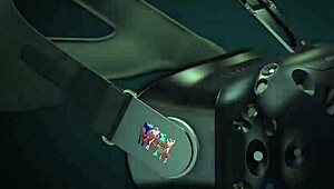 brunette solo slut dirty talks while glass dildo stretches pussy to shaking orgasm