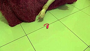 Masked Sexy Milf Fingers Orgasm Small Tits Vibrator Fetish Homemade Solo