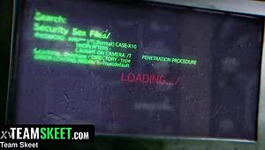 Case No 8003324: Perky Pierced Nipples Ripped Clothes Punished Hard