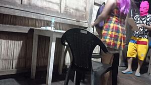 Stepmom tempts stepson into surprising homemade action