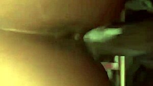 black ebony twerks eating her creampie practicing deep throat gagging