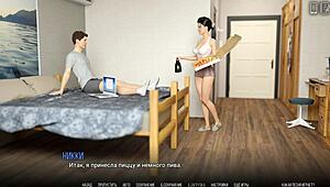 University of Problems Part 31: Milf Maid Bondage Handjob Gameplay