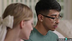 imagine shy teen cheerleader melody marks taking that dark cock