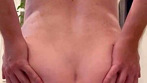 taylor11951 trains with cone dildo for wide anal stretch