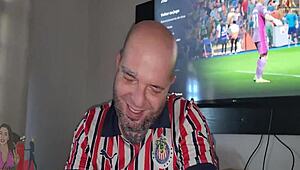 Cuckold Licks Creampie Surprise Clean from Big Clit Pussy!