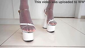 Hey, Can This Ebony Beauty Ana Sasuga Handle Double Anal Monster Cocks?