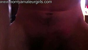 hey check this amateur teen's tight pussy gripping that big cock ride