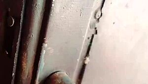 Neighbor's Bedroom Creampie Doggystyle in Her Tight Petite Ass