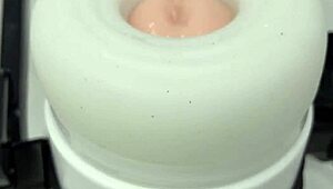 Watch this guy demonstrate the rubjoy robot fleshlight sex toy in action