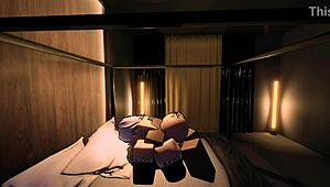 Desperate slut whore begs for rough bbc creampie pounding in wild session