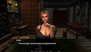 Depraved Eden's big tits and ass beg for your twisted play in part 1