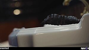 Cleaning ladies turn into sex demons licking wet pussies squirting in extreme slimy lesbian orgy