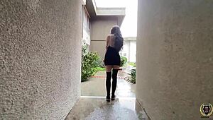 Pussy Rose Lynn Gulps Rome Majors Cum After Deepthroat Doggystyle Ride