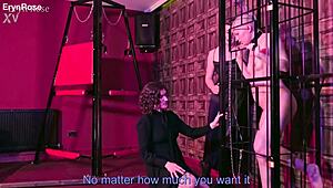 she lures him in as the chained succubus claims her first prey