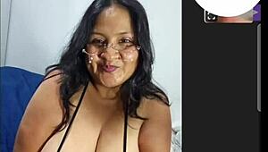 Wife hunts monster cocks with her huge fat tits and boobs!