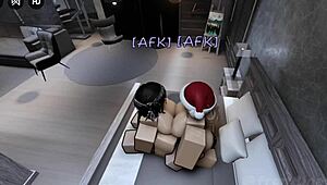 Two sluts from game crave deepthroat cock fest