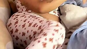 chubby latina babe farts loud on bed super natural 😩🍑💨