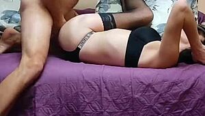 beautiful milf wife nails casting audition bent over doggystyle for anal pounding 😍🍑