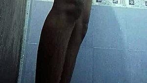 Rohitjames muscular bodybuilder homemade massage legs tattoo country solo first time update