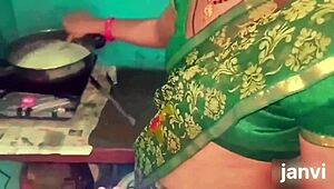 Step bro forces kitchen dick jerk then pussy pounds sis?