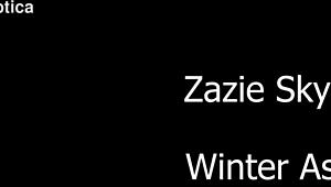 zazie and winter scissoring tribbing with intense pussy licking