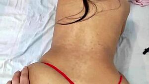 latina teen's massive ass tempts stepdad into nonstop anal obsession