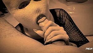 i'm gaggin on this huge cock deepthroat pov cumshot mess