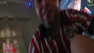 Cuckold Licks Creampie Surprise Clean from Big Clit Pussy!