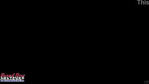 Exotic brunette monae bends over for deep interracial banging on her wet shaved muff then takes facial jizz.