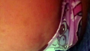 Young Latina Gropes Big Natural Tits Horny Homemade Leak!