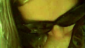 wife slurps huge white cock in homemade pov blowjob