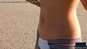 Willa Prescott Big Natural Tits Outdoor Striptease Undressing