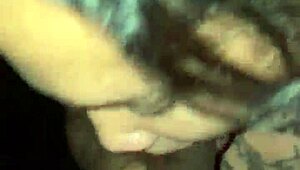 Chubby BBW Sucks and Polishes Thick Black Cock Deep