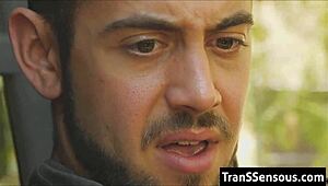 want tranny hitchhiker's cock?