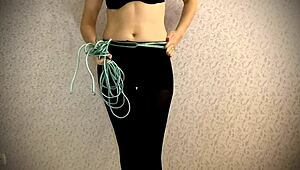 Goddess teaches strapon pegging tutorial with dildo femdom instructions