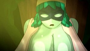 huntress wizard's massive tits beg for that creamy titfuck