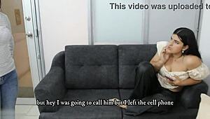 lesbianas cachondas acuerdan follar sus coños con lamidas