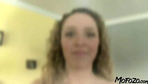 College Babe's Big Tits Bounce On Massive Dickride