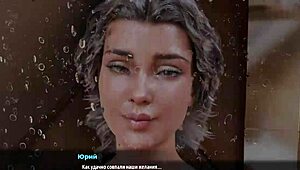 in milfs of sunville 2 part 46 she bathes wet craving cock shower fuck