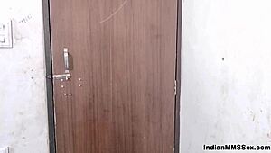 indian wife bends over for rough hardcore pussy fuck by husbands friend in amateur milf action