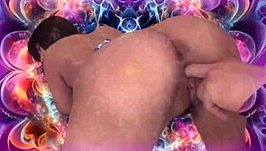 18+日本人妻がサイケ音に合わせて激イキ狂うトリップセックス