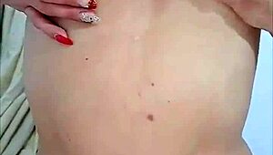 Colombian Latina Milf Masturbates Big Tits Pussy with Cucumber Anal Double Penetration Squirting Cum