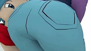 android 18 shakes that monster big ass so tempting... want a taste?