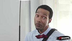 high five bro before double penetrating her