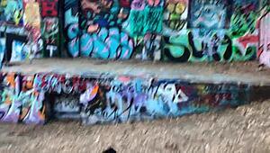 felicity feline flashes tits ass outdoors then gets fucked in public spots