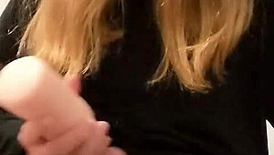 transgirl demonstrates fleshlight techniques across complete uncut footage