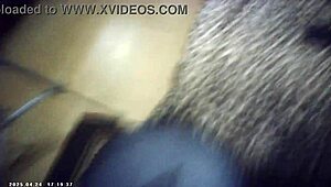 behind scenes maxxx loadz rails slim brunette model's shaved pussy hard